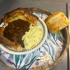 Bit too much gravy, haha! But definitely tasty :)