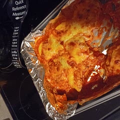 Pretty good. Should probably add a little more sauce next time and extra non stick to the bottom.