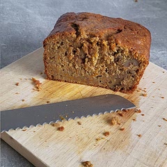 Cooked half quantities in a small loaf tin. Followed guidance of reduced sugar and agree with the outcome. Appears a bit wet at the base