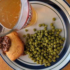 Simple home-style food that adults and kids can share. A great base for some creativity to make it your own. I cheated and used 2 cans of sloppy joe sauce as suggested. Finish it high in the oven for browning.