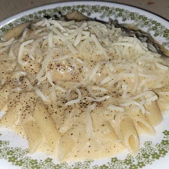Put it over noodles. Gonna add spinach next time.