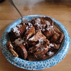 I used whole wheat bread and it was amazing