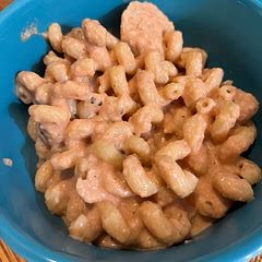 Added chicken and wayyy more spices, but it was yummy!