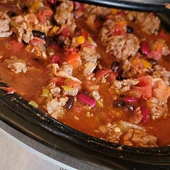 I used a lb of hot sausage with the hamburger and all regular chili powder.   Tasted great.. will be our go to recipe now.  Thanks for the recipe!