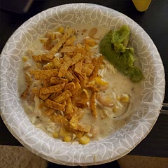 Definitely a keeper! Didn't add the half and half because I felt it was already a bit thin. I couldn't get a ripe avocado so I dropped in a spoonful of guacamole. Cooked on high for about 3.5 hours. Delicious 😋