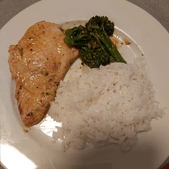 Made it with rice, delicious 😊