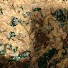 Made it with meatballs instead and used cream