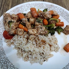 I'm usually a meat person, but the broccoli was awesome!