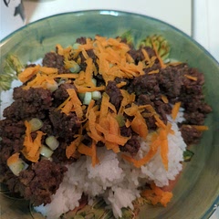 Used 1/3 cup of brown sugar and gluten free soy sauce .. ery tasty with a slight kick