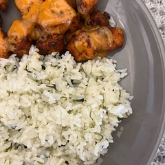 Used jasmine rice instead