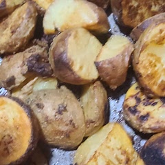 A different way to serve potatoes.  Nice flavor.