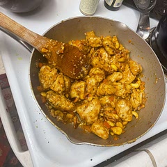 I substituted a lot with this recipe and I didn’t have anything to substitute chili paste. Didn’t matter, it was delicious and this is an excellent recipe.