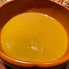 Good, fast and easy. Cut the recipe in half. I only added 2.5 cups broth and dried thyme vs fresh. I did end up adding a bit more maple syrup to taste.