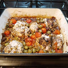 Easy enough to make. Didn't have orzo so substituted it with pasta stars, bit small.

Would make on occasions.