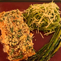 It was good. Needed more heat to offset the sweet. It was cooked perfectly.