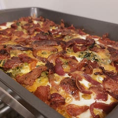 pretty good, straight foward recipe definitely takes a little longer than 15 min to prep though