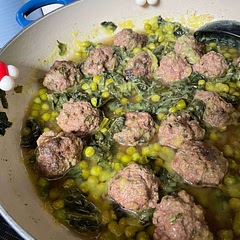 Easy and tasty. I added kale (it was living a lonely life in the fridge)