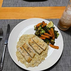 It was great!! It is very filling and makes a lot of servings though!!! Left over for days!