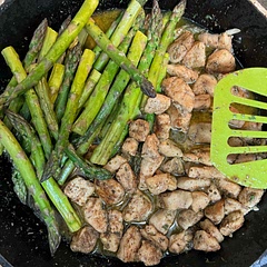 So good! Would cook a bit higher as it seemed to be a bit cooler when we went to eat but still so good!
