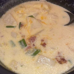 It was real good .. used a crockpot instead n used heavy whipping cream instead of milk… FIRE 🔥 will definitely make it again