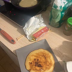 Added some protein vanilla powder and a banana and it is excellent