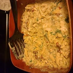 Delicious! Just added a bit more pesto.