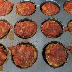 This was good.  I made several modifications because I know good meatloaf, but the recipe itself is a good base.  I used 1lb of ground  turkey and 1/2 lb of ground turkey sausage.