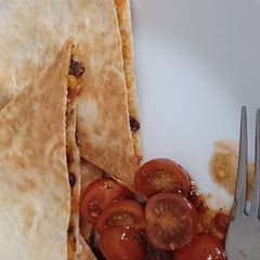 Really tasty, added some chilli sauce and coriander.