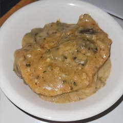 Pretty easy.  I added some flour to thicken the sauce.  Also I used plant cream instead of whipping cream.