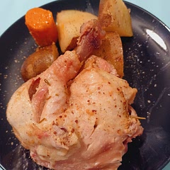 Cooked in pressure cooker. Fantastic!