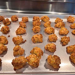 These are always delicious and great for entertaining or for football Sunday! Definitely want a sturdy mixer or mix by hand. Makes a lot! I freeze half the dough for next time.