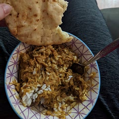 Didn't thicken up very well. Was prepared for the sweetness, but didn't remind me of curry. Had to add a lot more seasonings