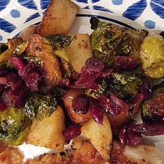 Used red potatoes instead of sweet potatoes