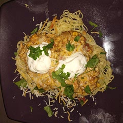 I made the recipe the way it was instructed except I cooked it in a Crock-Pot and shredded it at the end and put it over a bit of angel hair pasta overall very tasty.