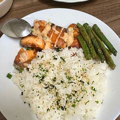 It was good and fast! I actually fried my salmon.