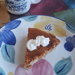 This was my first time making pie and it turned out amazing. I didn't do the whipped cream because I like store-bought.