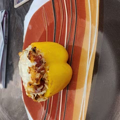There is enough filling we could have done double the peppers