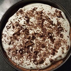 AMAZING!! So easy and accessable, truly delicious. I even brought the egg and sugar mixture to 180° on accident instead of 160° and it was still wonderful. If you don't have time to make the chocolate curls the way they do, then warm up your chocolate bar for about 20-30 seconds and then use a potato peeler. Make sure you push down and are gentle. I literally make this every year :)