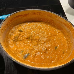 Lovely flavour. I added som big chunks of aubergine along with the chicken. Served with rice and nan bread.