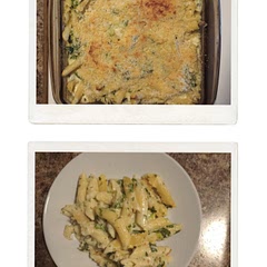 It was really good I did make some modifications I used a five blend cheese instead of the fontina cheese cheaper option. I opted for frozen spinach - fresh goes bad to quickly. Toped with panko and baked.