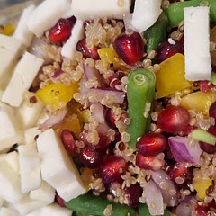 Very quick to make, looks and tastes lovely