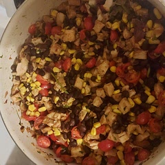Added chicken