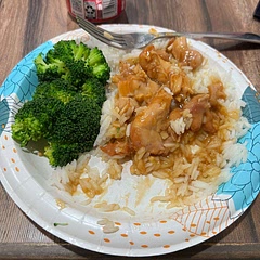 Fast and easy. Little salty for my liking I will put less soy sauce next time.
