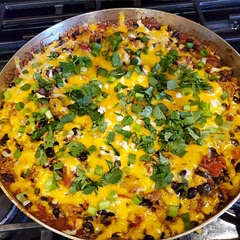Doubled the recipe and glad I did! So fresh tasting, filling (high in fiber).