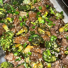 Great flavor but to chewy I believe from cooking in the oven maybe so next time I will try in a pan