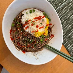 Add an egg for a solid lunch