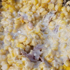 made it on the stove top. took about 15-20 minutes - stirred frequently and cooked until cream cheese completely incorporated. omitted sugar and salt. added about 5 pieces of crumbled low-sodium bacon. delicious.