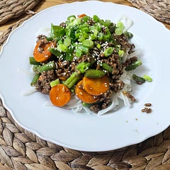 Great!! Used rice noodles instead and so I added a little cornstarch to thicken the sauce since we weren’t using linguine. Also added frozen mixed vegetables to add some green food haha.