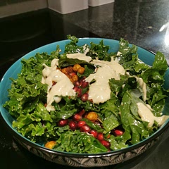 I also added pomegranate for a juicy crunch