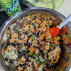 Second time making this! So happy with how balanced of a meal this was for how tasty. Also quick and easy. 